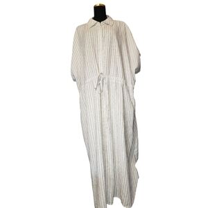 2/30 A New Day Maxi Dress White With Blue Stripes